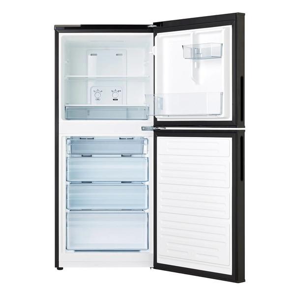 ツインバード（TWINBIRD） 冷蔵庫 一人暮らし 146L 2ドア冷凍冷蔵庫 右