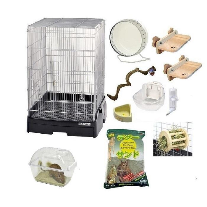 R37ハイ WH ホワイト（モモンガ飼育セット） 三晃商会 サンコー