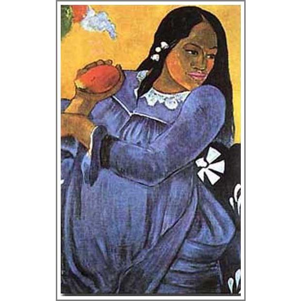 複製画 送料無料 絵画 油彩画 油絵 模写ポール・ゴーギャン「マンゴー