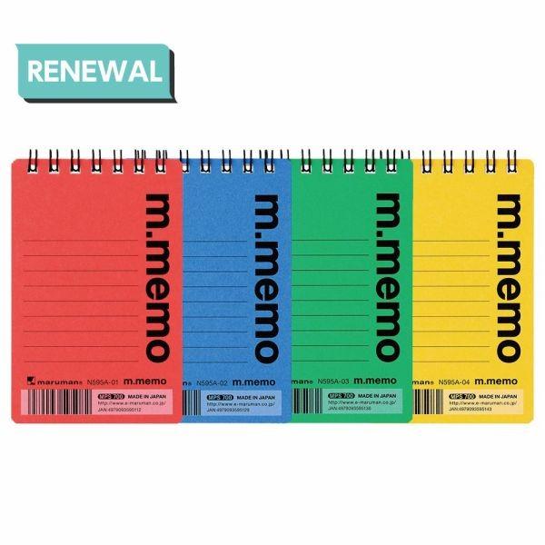 maruman（マルマン） メモ帳メモ M.memo M.C.B. 1961 6mm罫 A7 N595A