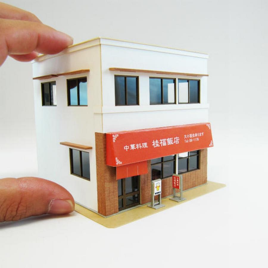 さんけい みにちゅあーとキット 1/80 情景シリーズ (街角のお店-7