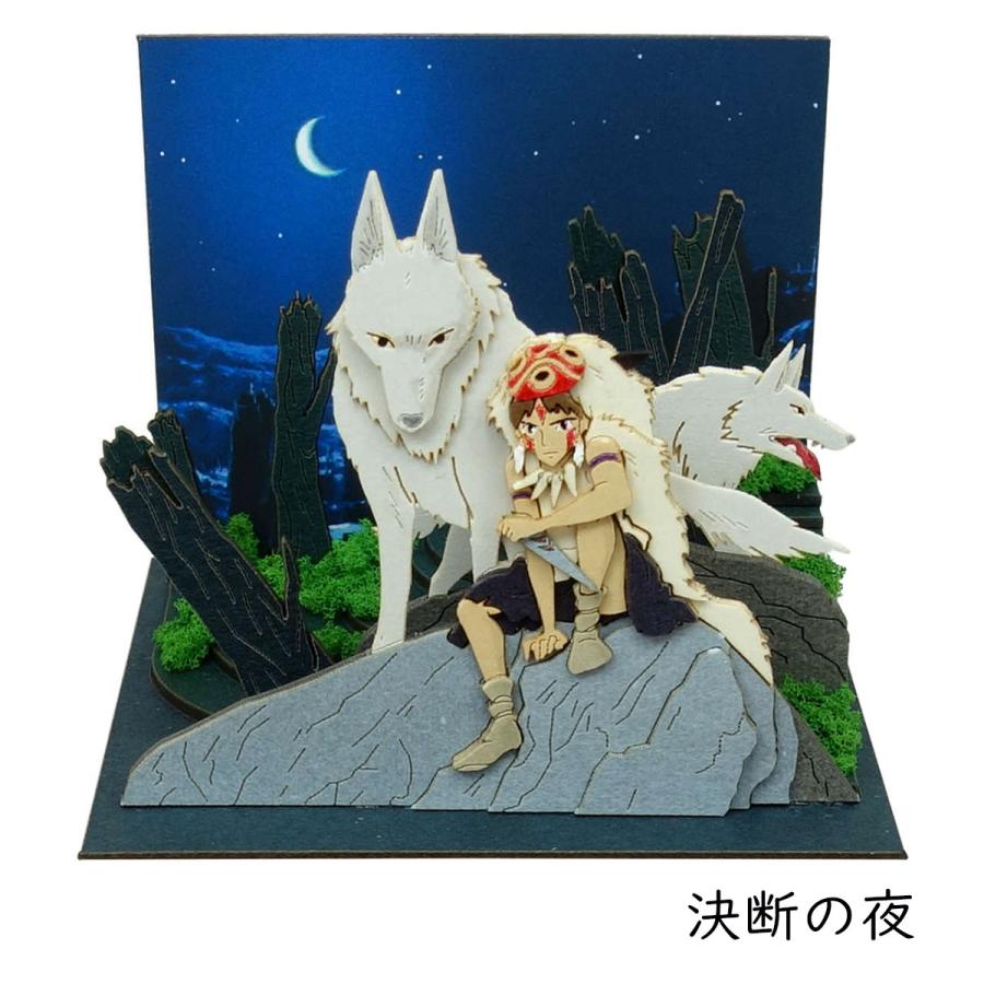 さんけい みにちゅあーとキット スタジオジブリ mini もののけ姫