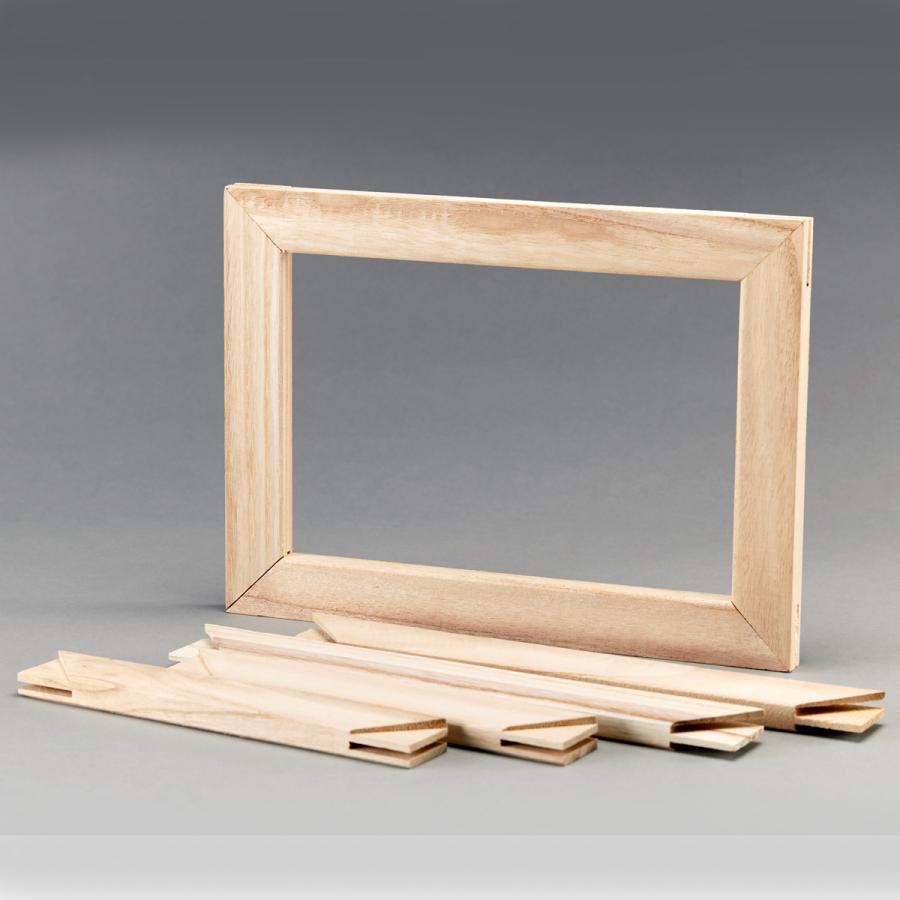キャンバス用 木枠 F8号 45.5×38.0cm 桐材 クレサンジャパン 未組立