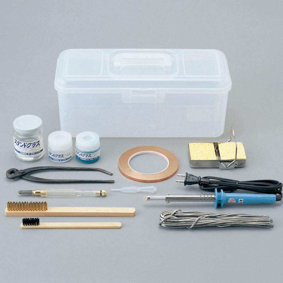 ステンドグラス 工具セット Aセット 【 ガラス ガラス工芸 工具 道具