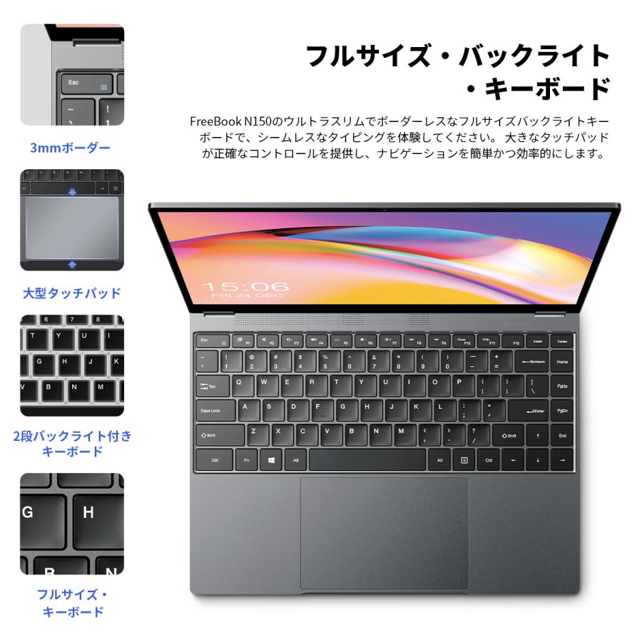 CHUWI（ツーウェイ） 爆買 WPS Office付き13.5型 タッチパネル N150