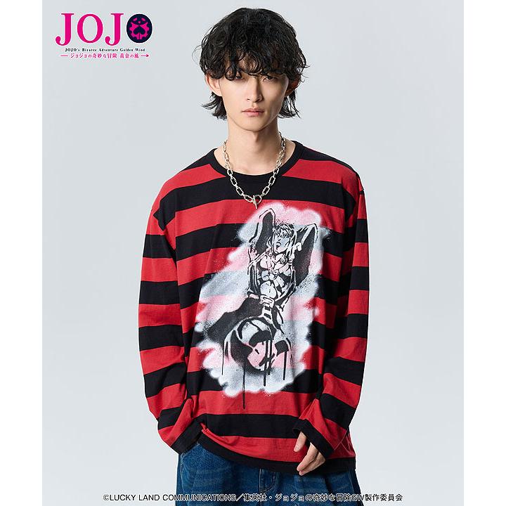 glamb（グラム） glamb×ジョジョの奇妙な冒険 黄金の風 ボーダー