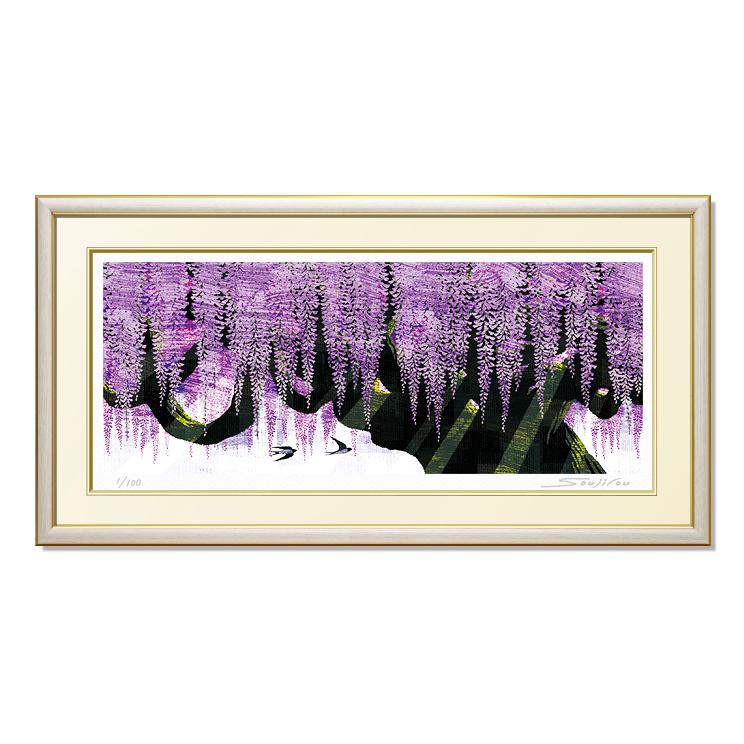 油絵 菅家令子 絵 絵画 インテリア F4-091316 花 ゆり 油絵 菅家令子