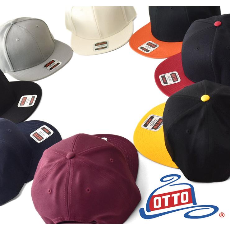 Otto（オットー） 帽子 キャップ フラットビルキャップ ストレートつば