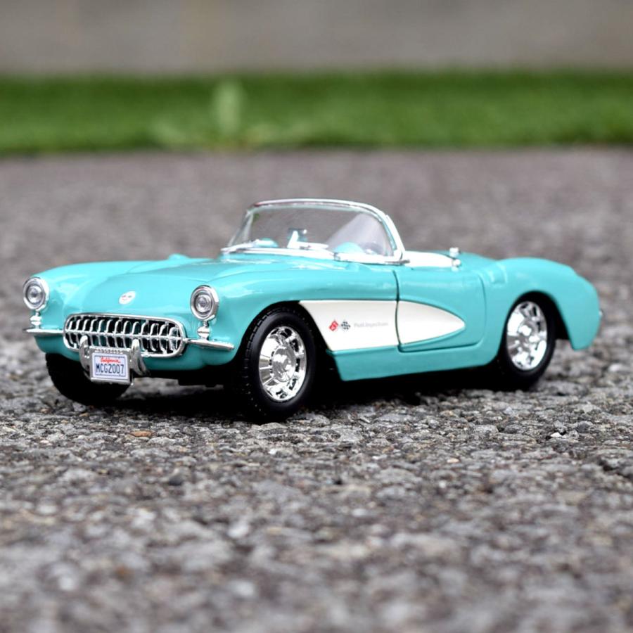 シボレーコルベット 1957 Chevrolet Corvette ダイキャストモデル