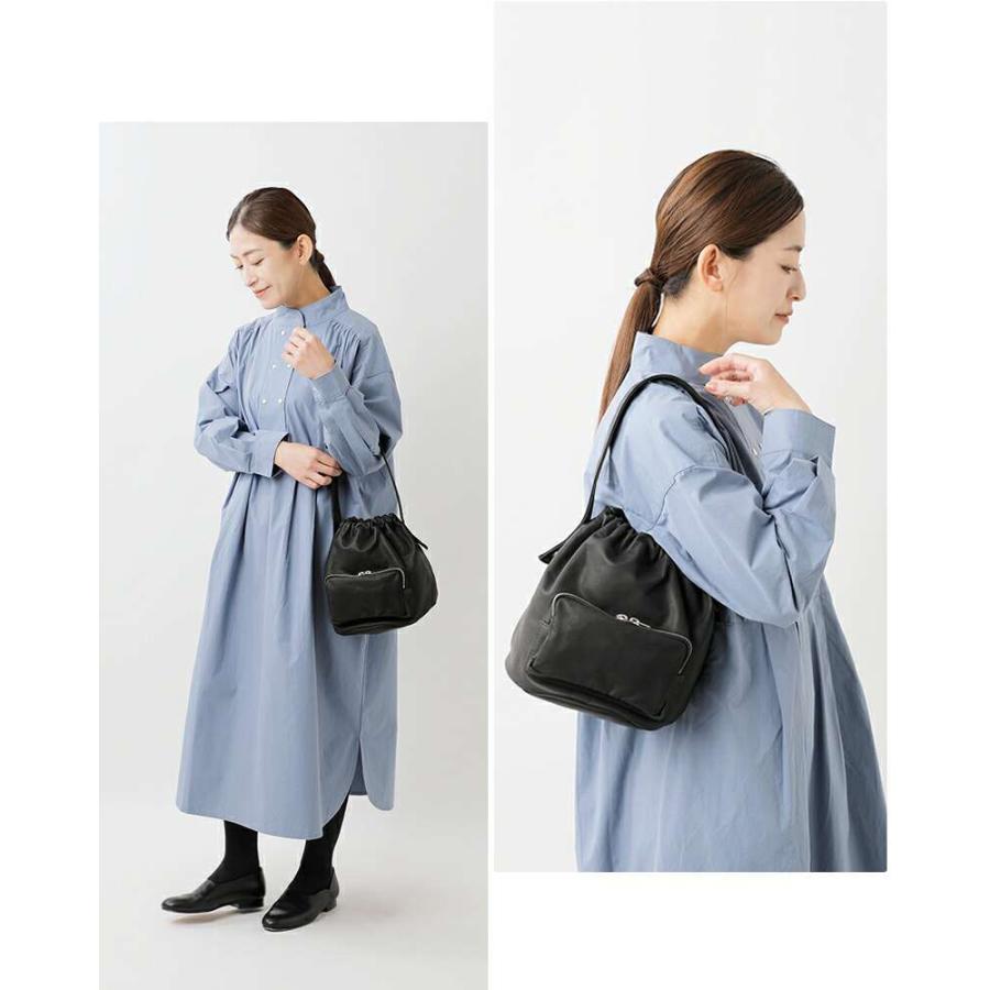 mormyrus（モルミルス） レザー ジップポケット ショルダー バッグ