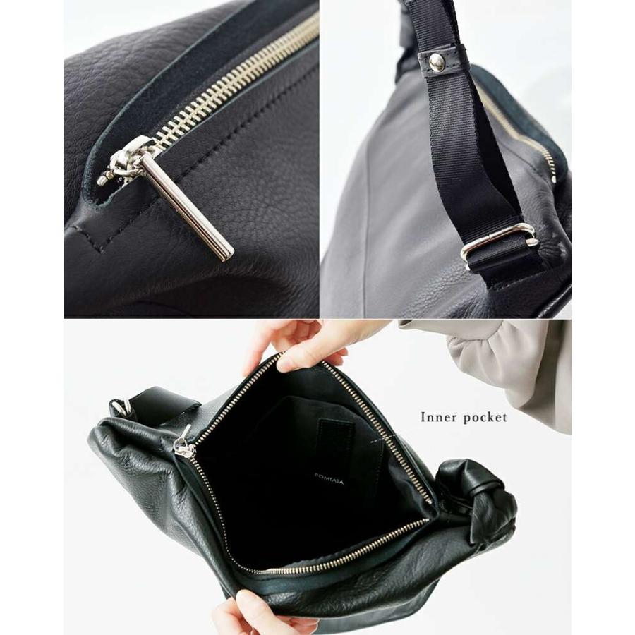 POMTATA（ポンタタ） カウレザー ボディバッグ CANDY BODY BAG candy