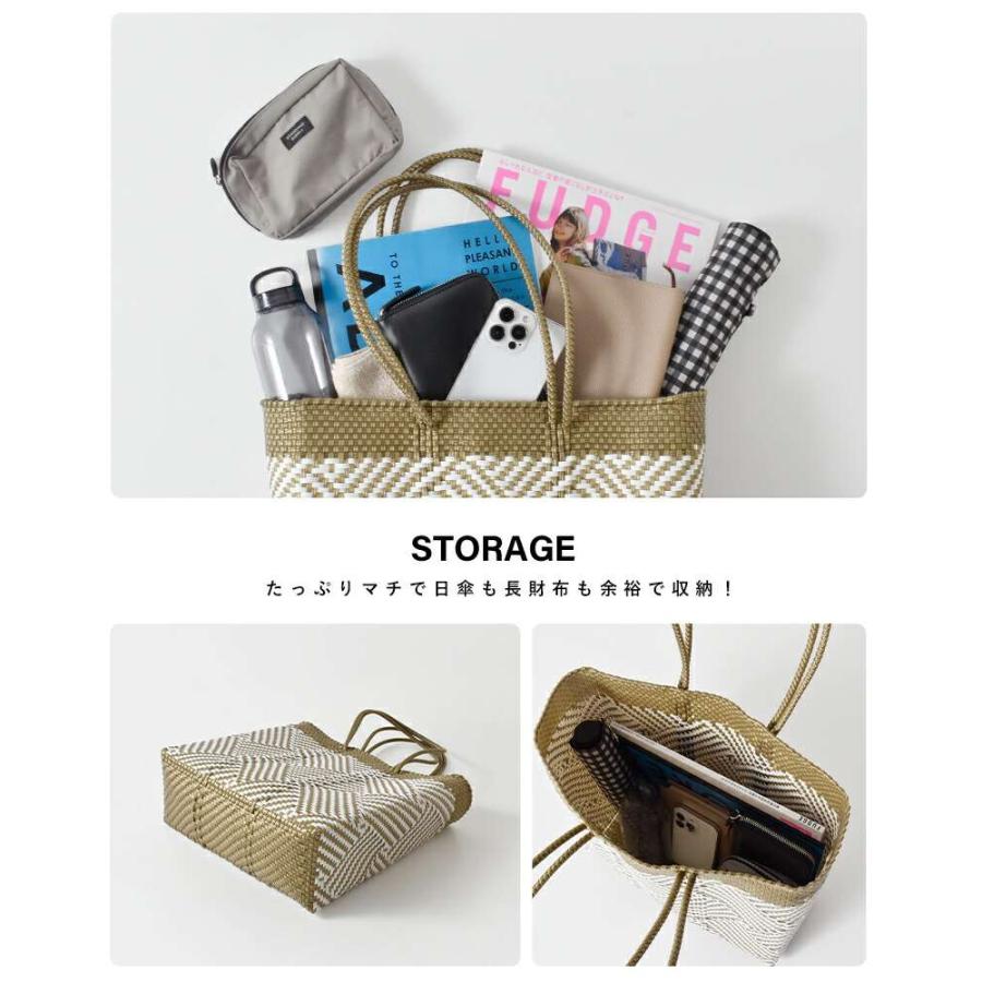 Letra（レトラ） メルカドバッグ ロングハンドル Mサイズ TAPETE