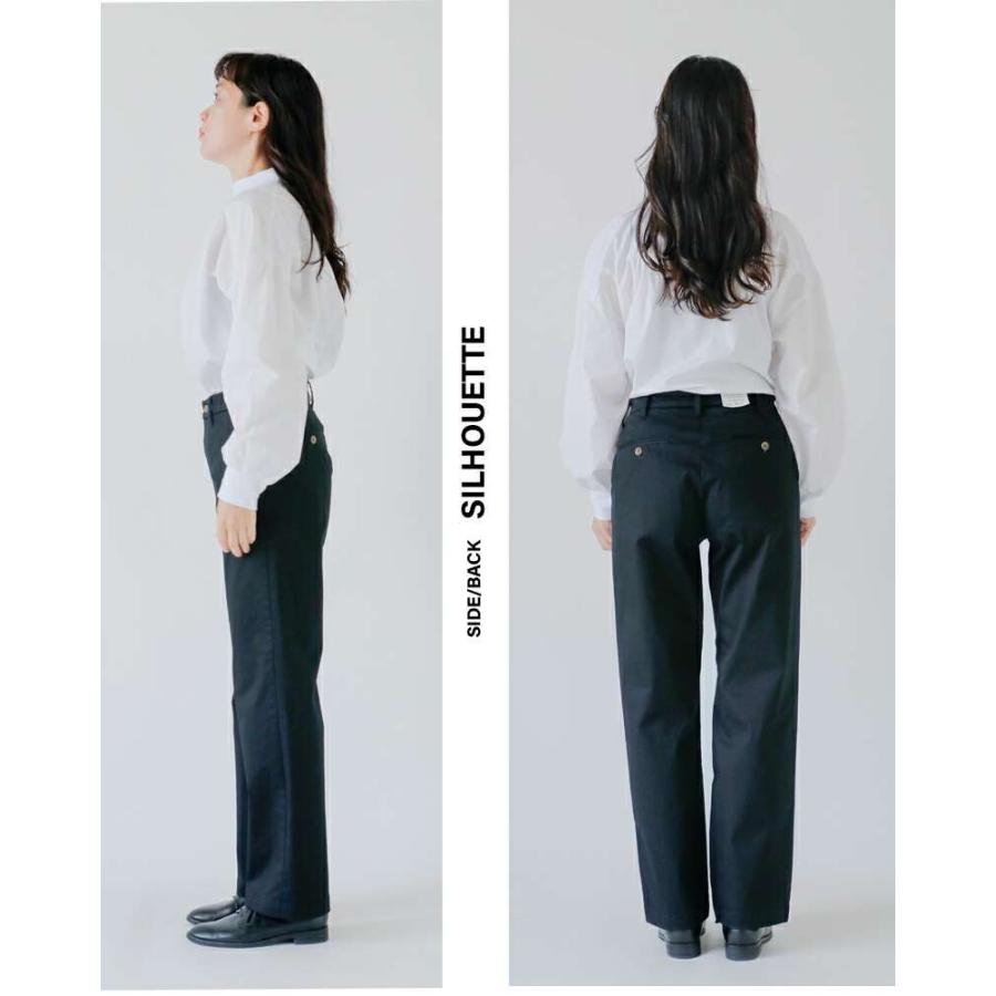 D.M.G. ドミンゴ リラクシングチノストレッチ ストレート トラウザー