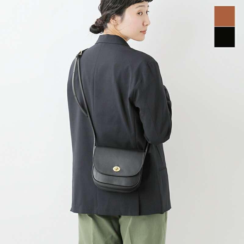 Mimi（ミミ） グレイン ベジタブル タンニンレザー ショルダーバッグ