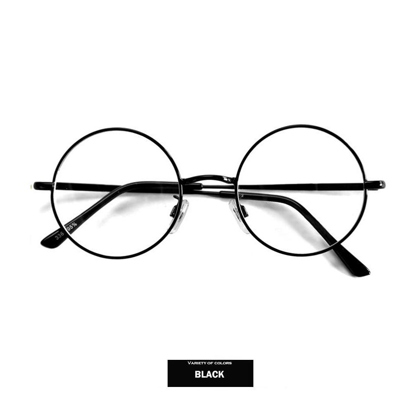 ラウンド メタルフレーム メガネ メンズ ゴールド 黒縁 レディース