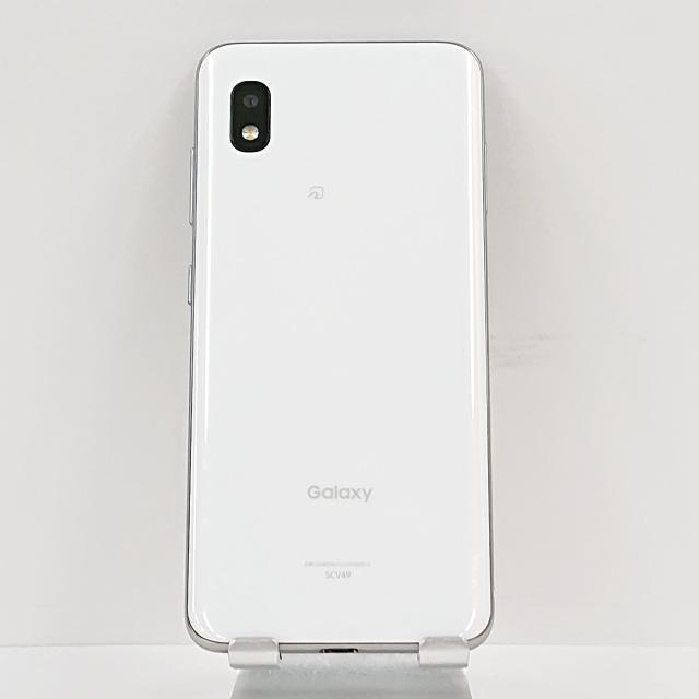 Galaxy A21 シンプル SCV49 au ホワイト 送料無料 即決 本体 n08168