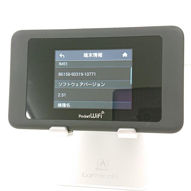 Pocket WiFi 602HW SoftBank SIMロック解除コード有り ブラック 送料