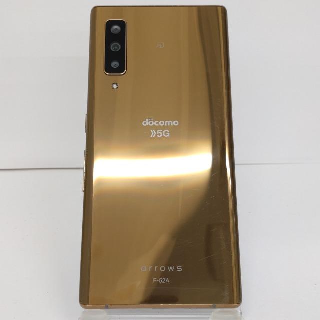 arrows NX9 F-52A docomo ゴールド 送料無料 即決 本体 c00934