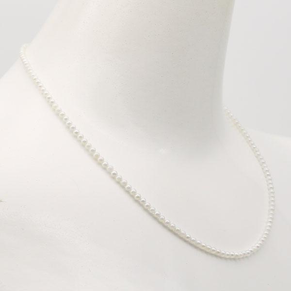 真珠 ネックレス あこや真珠 パールネックレス 2.5mm-3mm ベビーパール