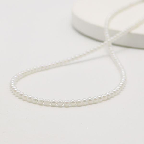 真珠 ネックレス あこや真珠 パールネックレス 2.5mm-3mm ベビーパール