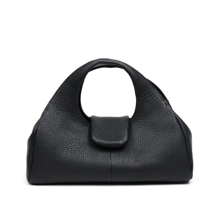 ジルダ ハンドバッグ 手提げバッグ 扇形 VIA DOAN(ヴィアドアン)Sepia