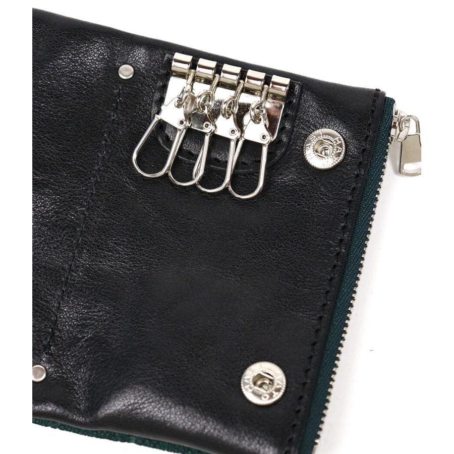 象革 ZOO ズー エレファントレザー メンズ キーケース 二つ折り財布