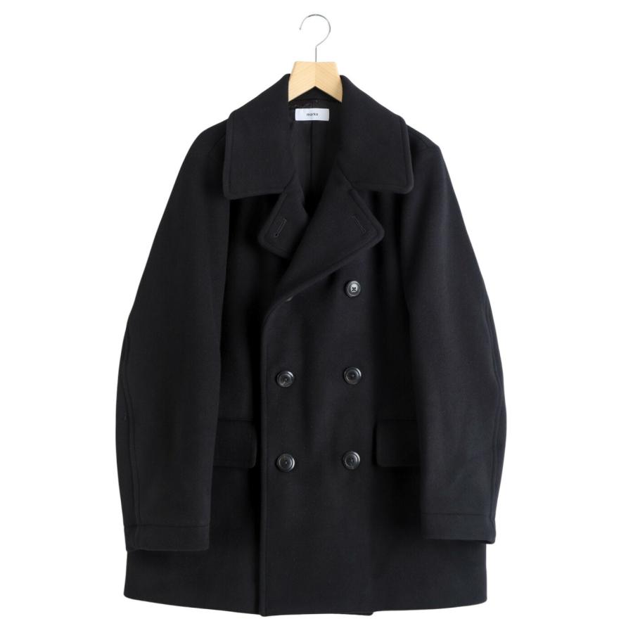 marka（マーカ） ： BRIDGE COAT -WOOL SILK CASHMERE BEAVER