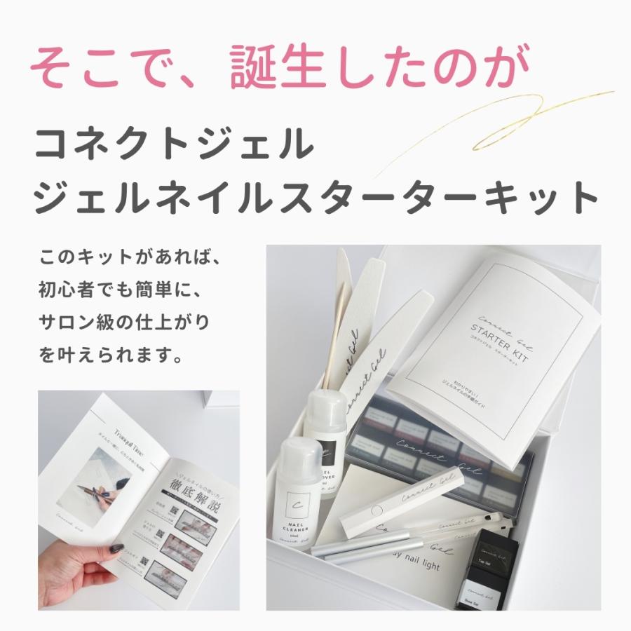 ジェルネイル スターターキット 【選べる10色セット】 ジェルネイル