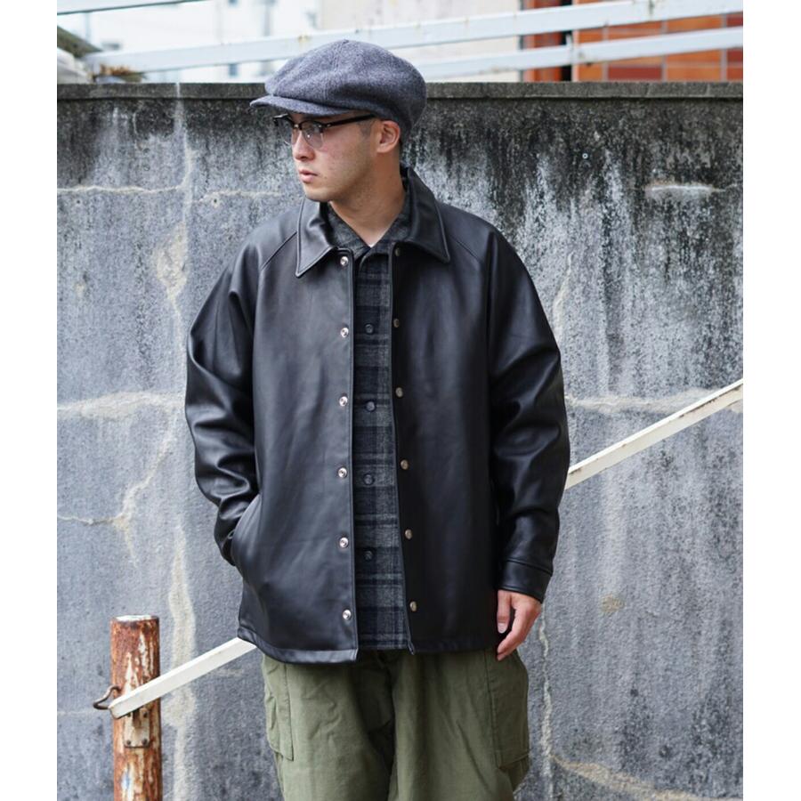 AUBERGE × ARCH 24AW GASTON カーフレザー キャスケット AUBERGE