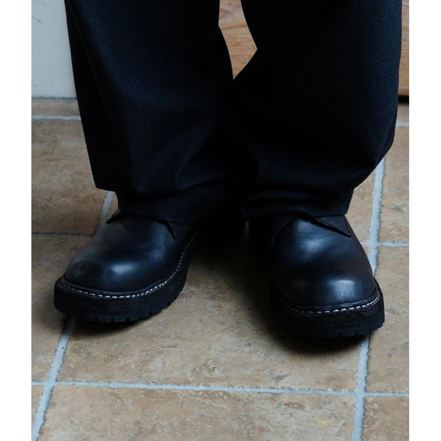 GUIDI（グイディ） ： LACED BIG DADDY SHOES HORSE FULL GRAIN