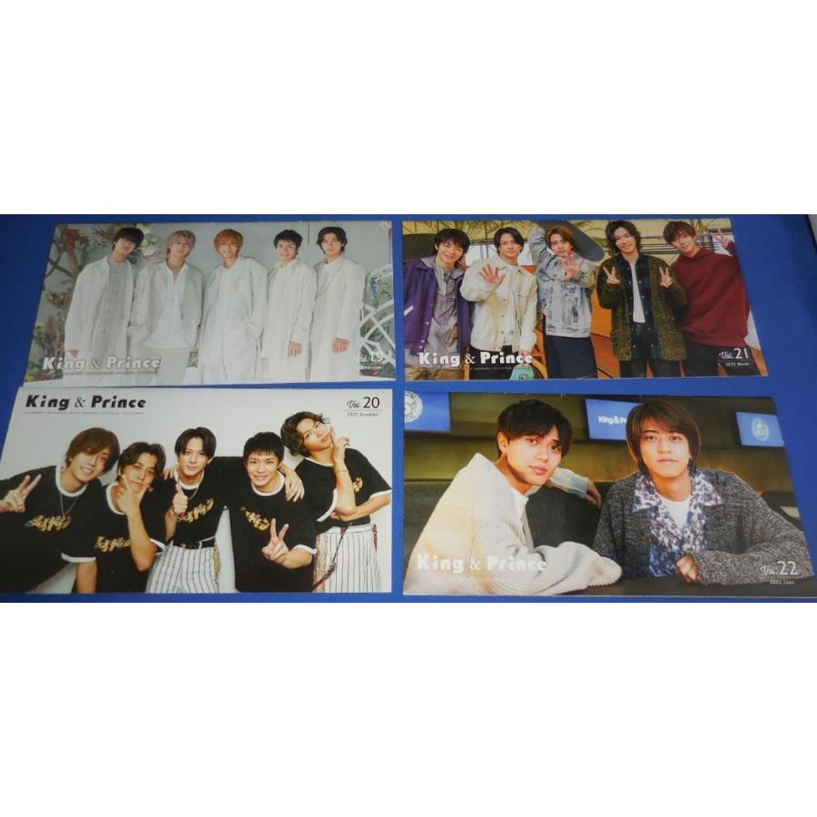 キンプリ ファンクラブ会報 4冊セット Vol.19〜22/King & Prince