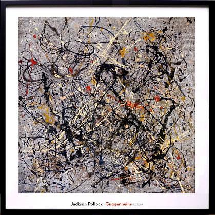 ジャクソン ポロック 絵画 ポスター 絵 アートパネル アートポスター