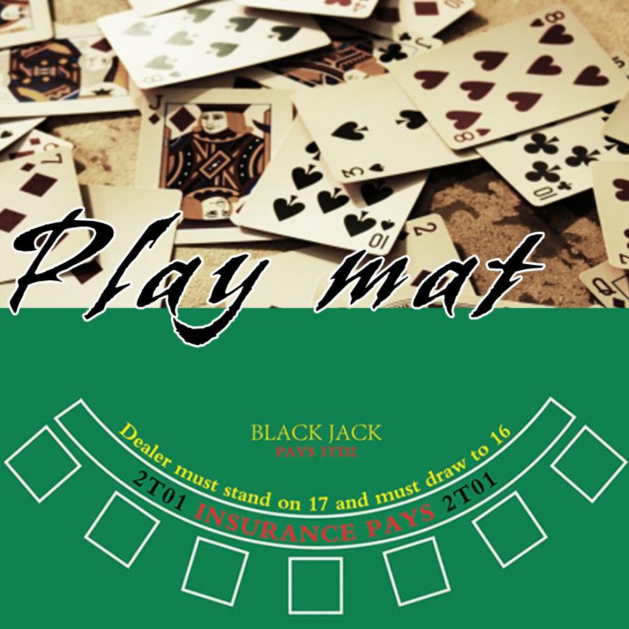 ブラックジャックマット カジノ Black Jack ブラックジャック トランプ