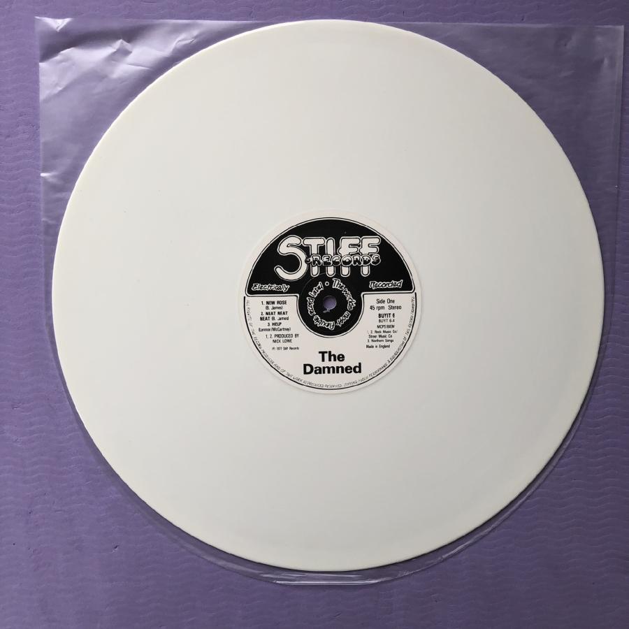 美盤 入手困難 ダムド Damned 1986年 LPカラーレコード New Rose 英国