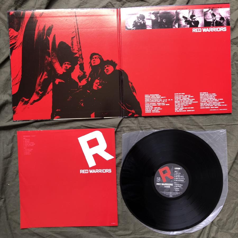 良ジャケ レア盤 1986年 レッド・ウォーリアーズ Red Warriors LP