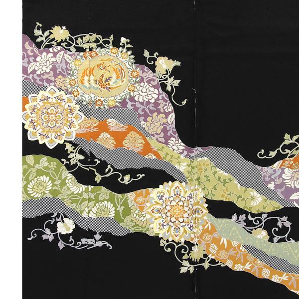 着物 千總 本加工 黒留袖 純国産糸使用 あすかや [商品番号hm1678