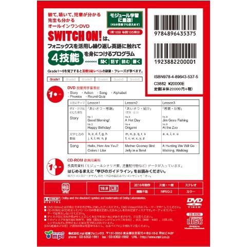 小学校英語 SWITCH ON！/GRADE 1 DVD & CD-ROM/小学1年生 : Asukabc