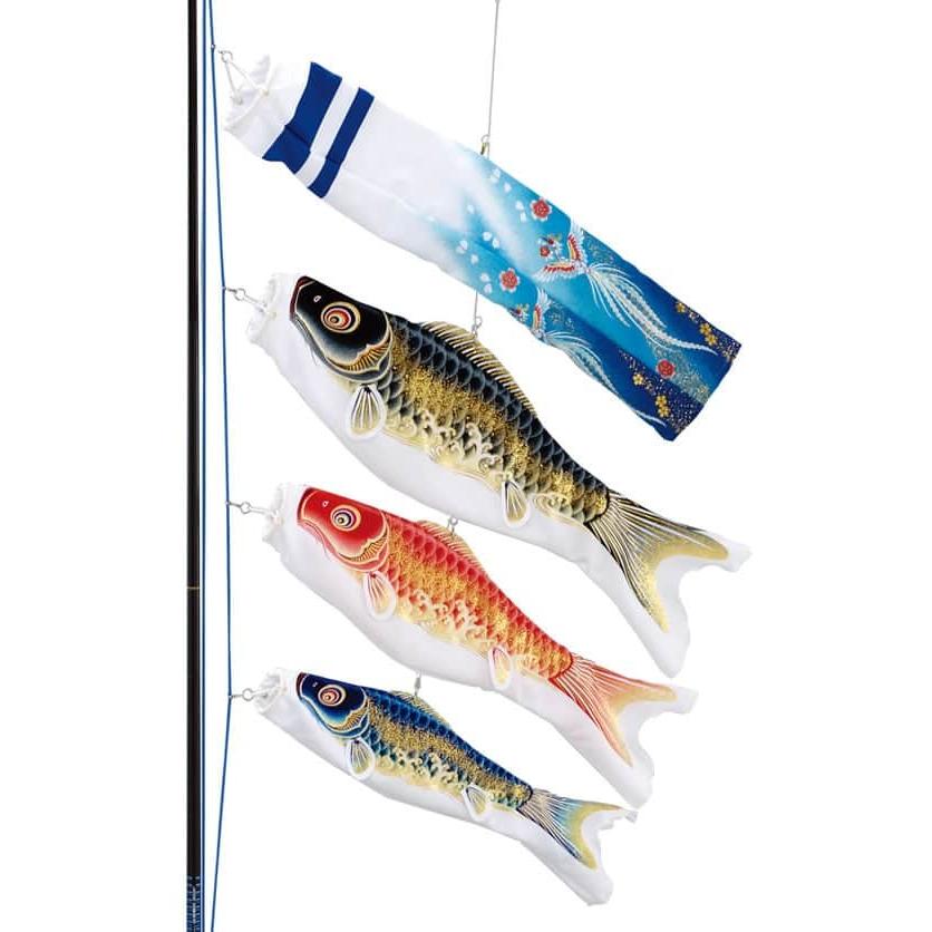 こいのぼり 旭天竜 鯉のぼり 室内用 室内飾り 翔勇 フルセット 家紋