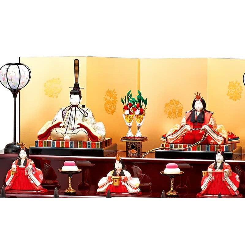 一秀 雛人形 ひな人形 雛 木目込人形飾り 七段飾り 十五人飾り 木村一