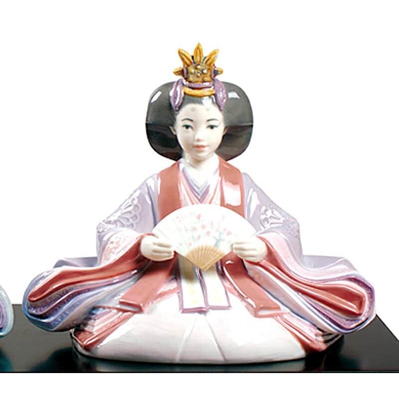 リヤドロ 雛人形 Lladro ひな人形 雛 平飾り 親王飾り 春雛 フルセット