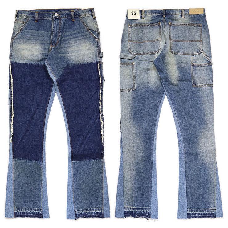 mnml（ミニマル） 爆買 フレアパンツ フレアデニム デニムパンツ