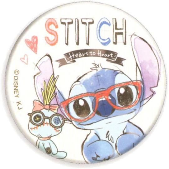 ディズニー リロ＆スティッチ 缶バッジ スティッチ 50279 : 玩具と文具