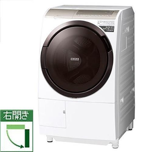 日立（HITACHI） HITACHI日立ドラム洗濯機 BD-SV110GR(W)ホワイト 右