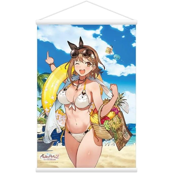 即納可能☆】【新品】ライザのアトリエ2 復刻B2 タペストリー -真夏の