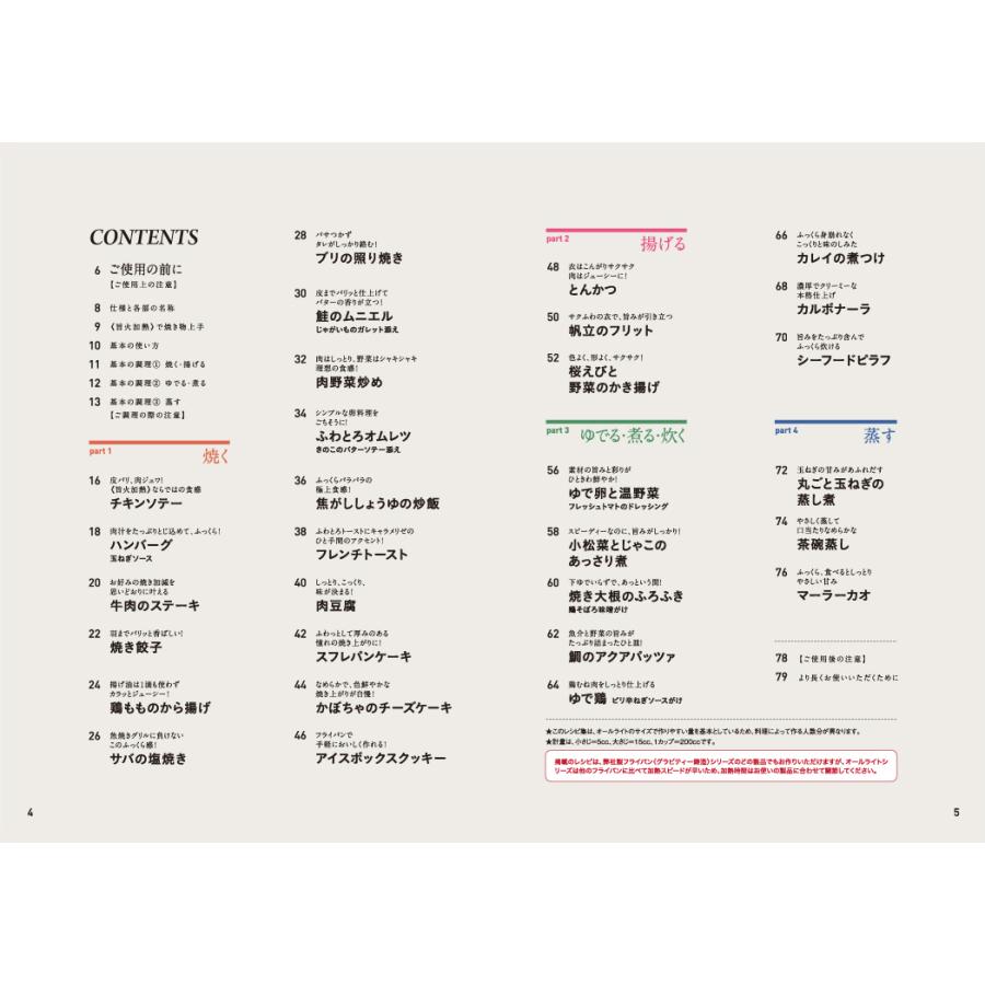 レシピ本 フライパン オールライト 献立 料理本 レシピ集 レシピブック