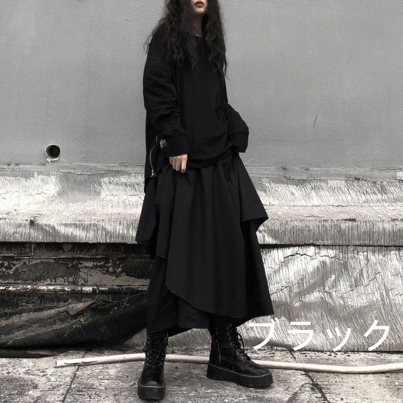 スカーチョ ガウチョパンツ レディース 春服 スカーツ ワイドパンツ