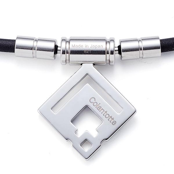 TAO コラントッテ ネックレス ARAN mini シルバー×ブルーラメ スリム