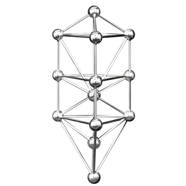 模型 3Dカバラ パドマ（ステンレス） 丸山式 開運グッズ 浄化アイテム