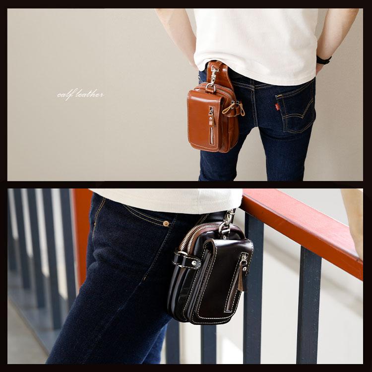 DAYSART（デイズアート） バッグ メンズ ベルトポーチ 本革 レザー