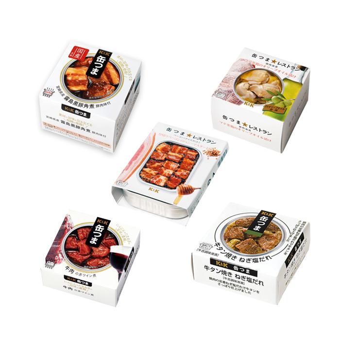 K＆K 缶つま 缶詰セット お肉5種類 詰め合わせセット 国分 長期常温